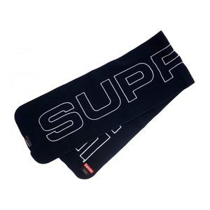 Supreme Polartec Navy Logo Scarf